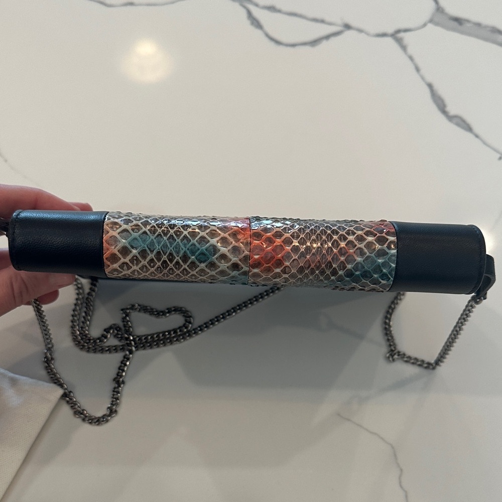 Authentic Celine Python Shoulder Bag - Picture 14 of 16